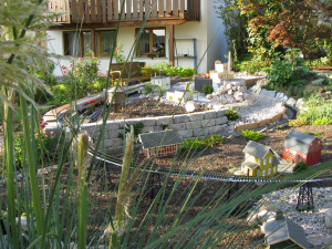 Bild der Gartenanlage